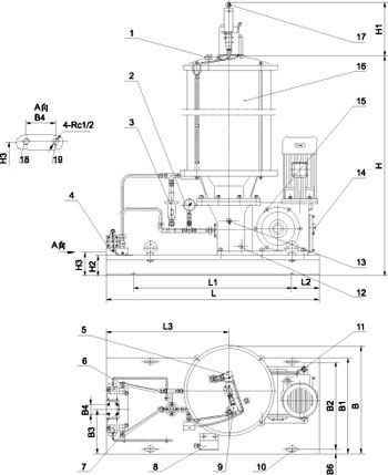 DRB-L型系列電動潤滑泵